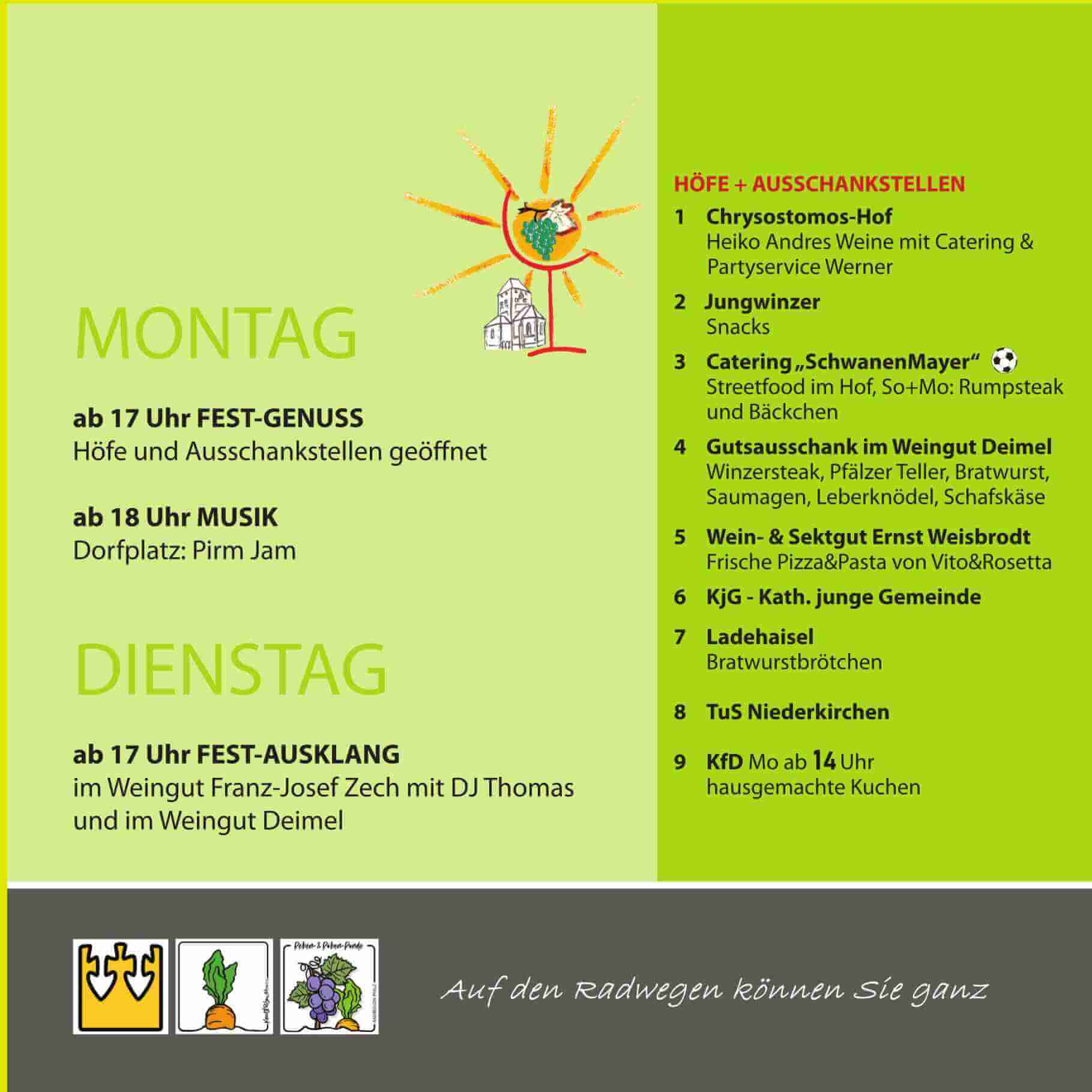 Fest um den Wein Niederkirchen 2026