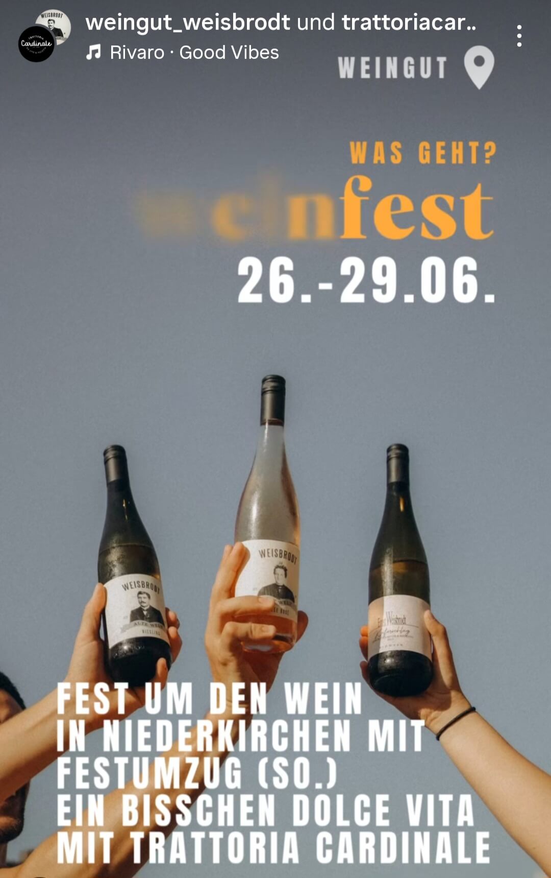 Fest um den Wein Niederkirchen 2026 Weingut Weisbrodt